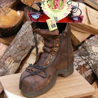 My Baby Turned 30 Today . . . old work boot