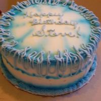 Winter Confetti We used to do this one all the time at Publix bakery. Airbrushed effects with "silly string" sides as confetti. A simple easy...