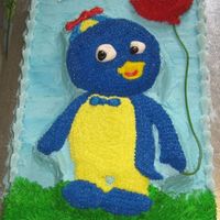 Pablo I made this for a first birthday party. I put two 12 inch squares together on the bottom. Thanks for the help with that Doug and other...