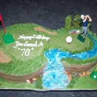 Golf Course Saw this here on CC(forget who, sorry) but thought that it was a wonderful cake and just had to make my own. Thanks for the idea!