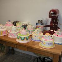 The Turnout Of My Latest Cake Class This is a picture of the most recent cake class that i taught. One of the girls was so good, she went out and bought the 55 piece tip set...