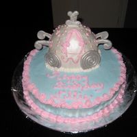 Cinderella's Carriage for my 3 yr old niece. Looks more like a space ship!!!