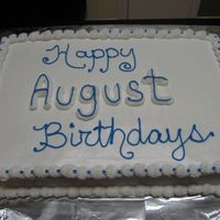 August Bdays At Work 