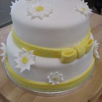 First Wedding Cake I haven't taken a course, but I'm going to be going to school in August to persue a baking and pastry arts diploma. This was my...