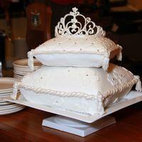 Princess Cake Royal icing tiara.