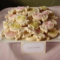 "candy" Baby Shower Cookies I made these cookies for my SIL's "Sweet Shoppe" theme baby shower last weekend. NFSC and Toba Garrett's Glace