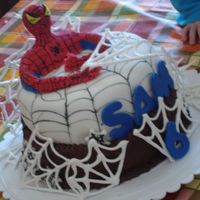 Spiderman Cake 