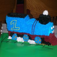 Thomas Cake Close Up close up of Thomas