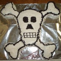 "pirate" Cake birthday cake for a "pirate" themed party. i think i had the most fun making this one!! cutting everything out was the only hard...