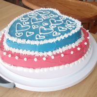 Valentine's Day Heart all buttercream icing