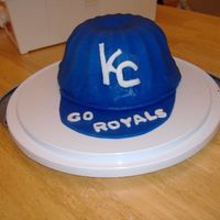 Kc Royals My little brother plays t-ball and they're the KC Royals. He loved this cake!