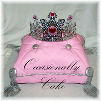 Princess Pillow This pillow was inspired by another CC member, I hope I did it justice. The tiara was plastic because the mom said she wanted her daughter...