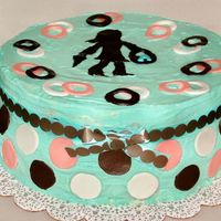 Mod Girl Shopping Cake This cake was done for a friend's birthday. It was a yellow cake with vanilla pudding and fresh strawberries for the filling, and it...