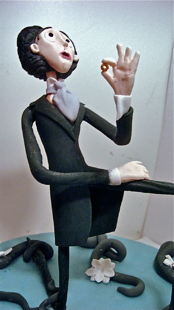 The Corpse Bride Cake