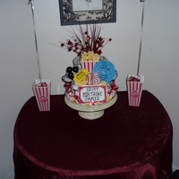 Movie Night Cake 