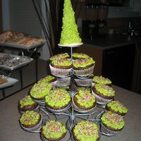 Christmas Cupcake Tree 