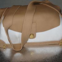 007.jpg Purse cake decorated with fondant made for a local homelss shelter benefit.