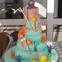 King Neptune two Debbies Brown cakes in one