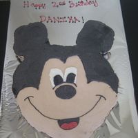 Mickey Mouse Cupcake Cake 