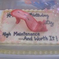 Very 1St Shoe Cake strawberry cake with cream cheese icing,, gumpaste shoe... Thanks for directions and assistance to Boonenati, Ambjer and julesm7 (for the...