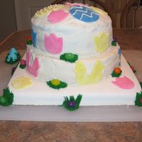 Easter Cake First time with MMF, it is wonderful stuff!! Note to self, make more than one batch:) I only had enough for the bottom layer and...