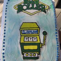 Dad's Birthday My dad likes going to the casino, so I made this for his birthday. the words and picture are bc transfers. He loved it:)