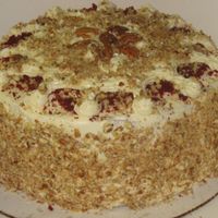 Velvet That Is Red red velvet cake----CC icing------chopped pecans------Yummy!!!!