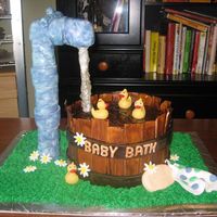 Baby Bath This cake was inspired by CakesUnleashed. It was the first cake I saw on this site and I just fell in love with it.