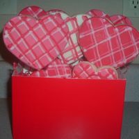 Valentine Bouquet 2 Here's this year's valentine's bouquet with the plaid again.