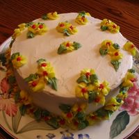 Birthday Cake I made this for my mother in law's birthday....she likes simple things.