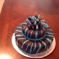 Sweet 16 Birthday Cake This was my first attempt at doing a zebra/striped cake. I had fun and think it turned out nice for a first try.