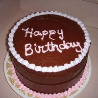 My Very First Cake! so it's not really a cake I was learning by icing floral foam rounds but I learned a lot!