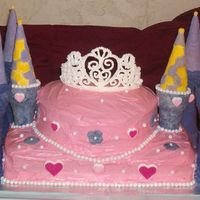 Castle W/tiara 