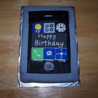 Iphone Birthday Cake 