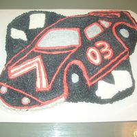 Racecar Cake This is my 1st attempt at a racecar cake!!!!! Not the best but it was fun making it. Any comments are welcome.