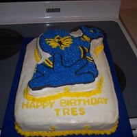 Power Ranger Cake This cake was a headache but it was a learning experience.