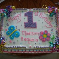 First Birthday Cake first cake I was paid for.