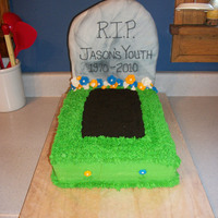 40Th Birthday Tombstone This was for a man's 40th Birthday. Thanks to lara3teach for their help!