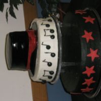 Hats Off To Your Birthday This was my first attempt at making any kind of a hat. I made this for a DJ whos company logo is a top hat. I was pretty pleased in the end...