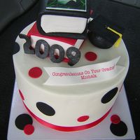 Graduation And Pandas This little girl loved panda bears and wanted something panda on her graduation cake.