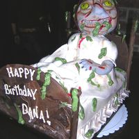 Exorcist Cake My friend owns a costume shop and loved the Ace of Caks episode of this cake. Uggh, I'm no Ace of Cakes but had my first try with...