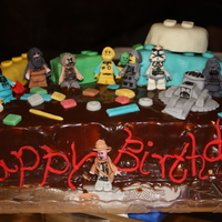 Lego Cake Lego Cake for my son's 8th Birthday
