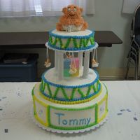 Baby Swings Baby on top with babies in swings