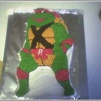 Teenage Mutant Ninja Turtle I used the Teenage Mutant Ninja Turtle Wilton Cake Pan