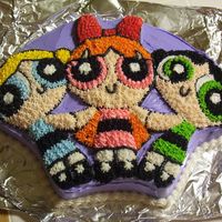Powerpuff Girls I used the wilton powerpuff cake pan and follow the instructions