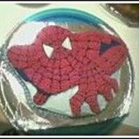 Spiderman Cake I used the Spiderman Wilton Cake Pan