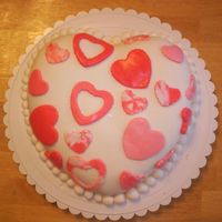Melissa_Cakes_036.jpg Wilton puffed heart pan. This cake was really fun and I was pleased on how it turned out