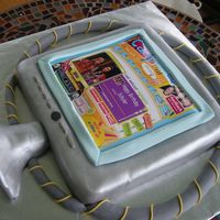 Icarly A lady wanted me to make icarly cake for her daughters bday. The only think I could come up with was to make the computer they have on the...