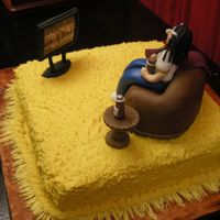 Redskin Watcher I got an order for a lady who loves watching the Redskins and drinking beer. So this is what I came up with. The couch is rkt covered in...