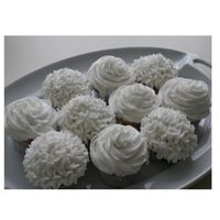 Wedding Day Cupcakes Vanilla cupcake with buttercream icing and sugar sprinkles.